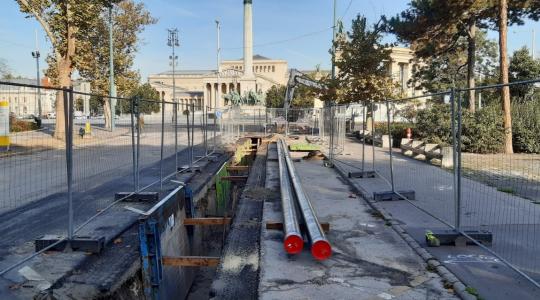 Városliget Gázvezeték rekonstrukció